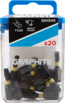 Graphite Tx20 smūginiai antgaliai, 25mm, 20 vnt.