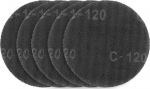 &Scaron;lifavimo tinklelis su Velcro 180mm K120, 5 vnt.