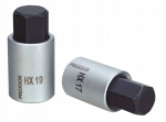 Proxxon 1/2" Hex 19 mm profesionalus antgalis, 55 mm