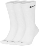 Kojinės Unisex Nike U Nk Everyday Plus Cush Crew White SX6888 100, baltos