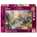 Dėlionės - SCHMIDT SPIELE - Disney, Gražuolė ir Žvėris - 1000 dalių