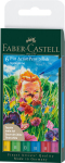 Teptukiniai ra&scaron;ikliai pie&scaron;imui Faber-Castell Pitt Artist Pen, Springtime, 6 spalvų