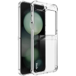 &bdquo;Imak&ldquo; sustiprintos apsaugos kieto silikono (TPU) dėklas - skaidrus (Galaxy Flip6)