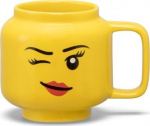 Lego puodelis Minifigure Winky, 255 ml, geltonas