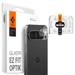 SPIGEN OPTIK.TR "EZ FIT" KAMEROS APSAUGA 2 VNT. GOOGLE PIXEL 9 PRO CRYSTAL CLEAR