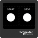 Schneider Harmony Xb5 ženklinimo plok&scaron;telė 100x100
