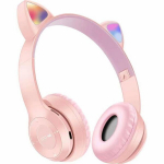P47 Bluetooth 5.0 Galvos apdangalai Ausinės Naujos Cat Ear Didelės talpos Stereo sulankstomos ausinės Mobilus Telefonas Kompiuterinis Žaidimas Sportas Muzika Belaidės ausinės