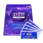 Crest 3D White Professional Effects dantų balinimo rinkinys, 40 pleistrų, 20 dienų gydymas, 20 paketėlių