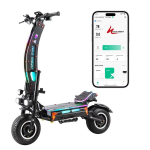 Elektrinis paspirtukas Halo Knight T107 Max 14'', juodas