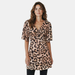 Bodyflirt leopardo ra&scaron;to palaidinė, tunika, S/M dydis, S/M