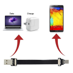 Plok&scaron;čias Usb C į Usb C kabelis, 0.5 m