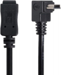 Mini Usb 5p 90&deg; kampu įstrižas prailginimo laidas, 20 cm