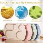 Wennala, 4 vaiki&scaron;kų lėk&scaron;čių su skyreliais rinkinys, 5 skyriai, nedūžtančios lėk&scaron;tės su skyreliais, daugkartinio naudojimo vakarienės lėk&scaron;tės, stovyklavimo lėk&scaron;tės vaikams ir suaugusiems