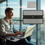 Max Smart ne&scaron;iojamojo kompiuterio padėklas su i&scaron;traukiamu pelės padėklu