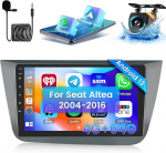 Android 13 Automobilio Radijas Seat Altea 2004-2016, 9" Ekranas, Carplay