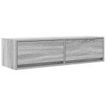 TV stovas pilkas Sonoma 100x31x25,5 cm inžinerinė mediena