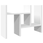 Ra&scaron;omojo stalo lentyna, balta, 34,5x15,5x35,5cm, mediena