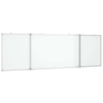 Magnetinė balta lenta, 160x50x1,7cm, aliuminis, sulankstoma, 160 x 50 x 1.7 cm