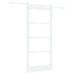 vidaXL Slankios durys Balta 93 x 202 cm