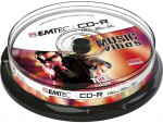 Emtec CD-R 700 MB 52x 10 vnt. (ECOC801052CB)