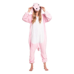 Moteri&scaron;ka Vientisa Pižama Kigurumi Kostiumas Dinozauras Rožinis 165-175 Cm L