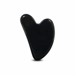 Gua Sha masažuoklis Plum Beauty obsidiano formavimo akmuo, visų tipų odai