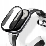 Etui z szybką Tech-Protect Defense do Xiaomi Smart Band 10 / 10 NFC Black