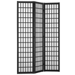 Japonų kambario dalytuvas, 3 panelių siena