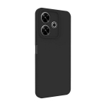 &bdquo;Xiaomi Redmi Note 13 Pro Plus&ldquo; auk&scaron;čiausios kokybės mink&scaron;to lietimo silikoninis dėklas, juodas