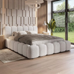Lova SoftLine|160x200|Balta #2|Boucle