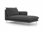 Ku&scaron;etė Cosmopolitan Design Vienna, tamsiai pilkos/auksinės spalvos