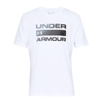 Sportiniai mar&scaron;kinėliai vyrams Under Armour Team Issue Wordmark M 1329582-100, 47608, balti