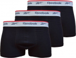 Trumpikės vyrams Reebok Trunk Ovett C8266, 3 vnt, juodos