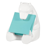 Lipnių lapelių dėklas-dalytuvas Post-it&reg; TBEAR su žydros spalvos Z-notes lapeliais