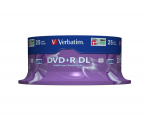 Verbatim 1x25 DVD+R Double Layer 8x Speed