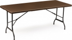 Sulankstomas sodo stalas Modernhome 180cm, ratanas