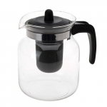 Stiklinis arbatinukas su sieteliu, 1.5 l