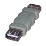 USB jungtis, 2.0, USB A F - USB A F, pilka