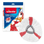 VILEDA 2 viename pakaitinė galvutė, skirta EasyWring & Clean turbo &scaron;luotai &ndash; mikropluo&scaron;tas