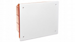 Baltas potinkinis elektros dėžutė 160x130x70mm su varžtais