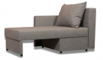 Vaikų sofa Mira &Scaron;viesiai pilka