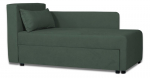 Vaikų sofa Villy (kairėje) Žalias