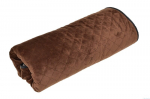 Pletas augintiniams Amibelle Velvet Bronze, rudas, S, 80 x 65 cm