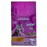 Whiskas Junior katėms su vi&scaron;tiena, 1.4 kg