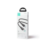 USB Kabelis Joyroom "A11" juodas "Type-C" 25cm (iki 3A)