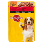 Pedigree konservuotas ėdalas &scaron;unims su jautiena, 100g