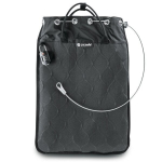 Kelionių seifas, dokumentų dėklas Pacsafe Travelsafe 12L GII su RFID apsauga nuo vagysčių, juoda spalva
