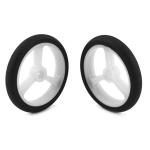 40x7mm 20T ratai, balti, Pololu 4909