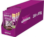 Whiskas Junior jauniems kačiukams su vi&scaron;tiena, 28x85 g