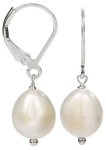 Sidabriniai auskarai moterims JwL Luxury Pearls JL0148
